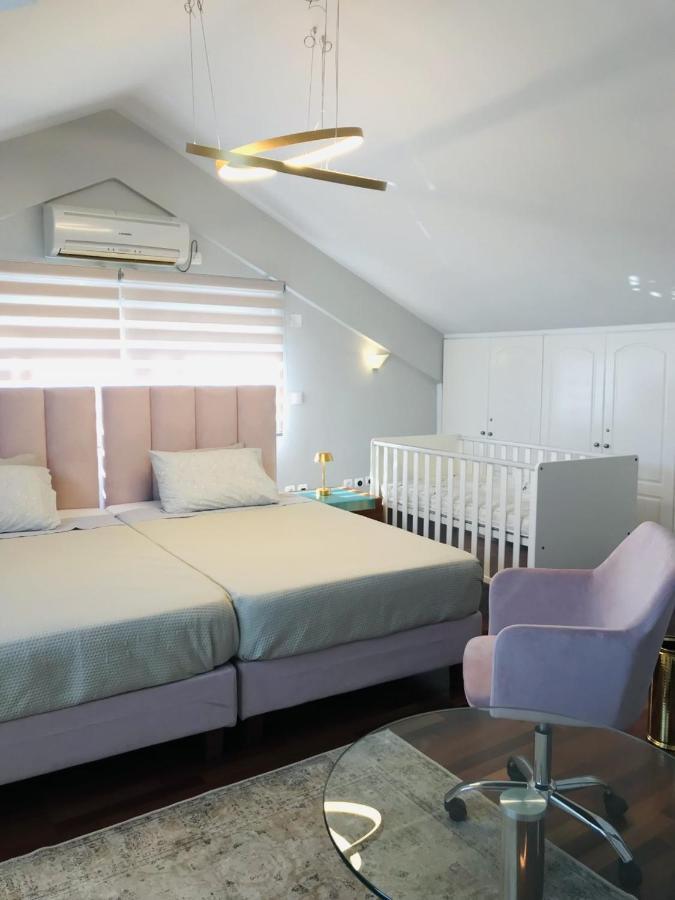 Beautiful Maisonette With A View To The Mountains And The Sea Agia Marina  Exterior foto