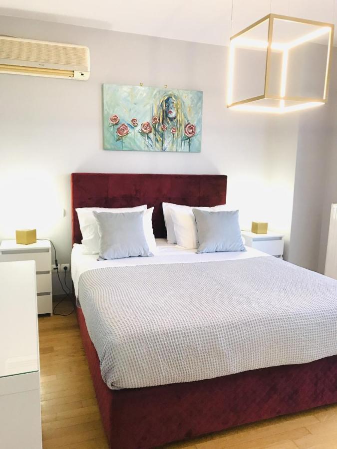 Beautiful Maisonette With A View To The Mountains And The Sea Agia Marina  Exterior foto